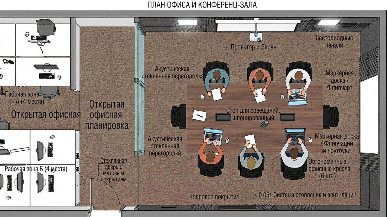 Passivnoe shumopodavlenie kak osnova akustiki pomeshcheniya