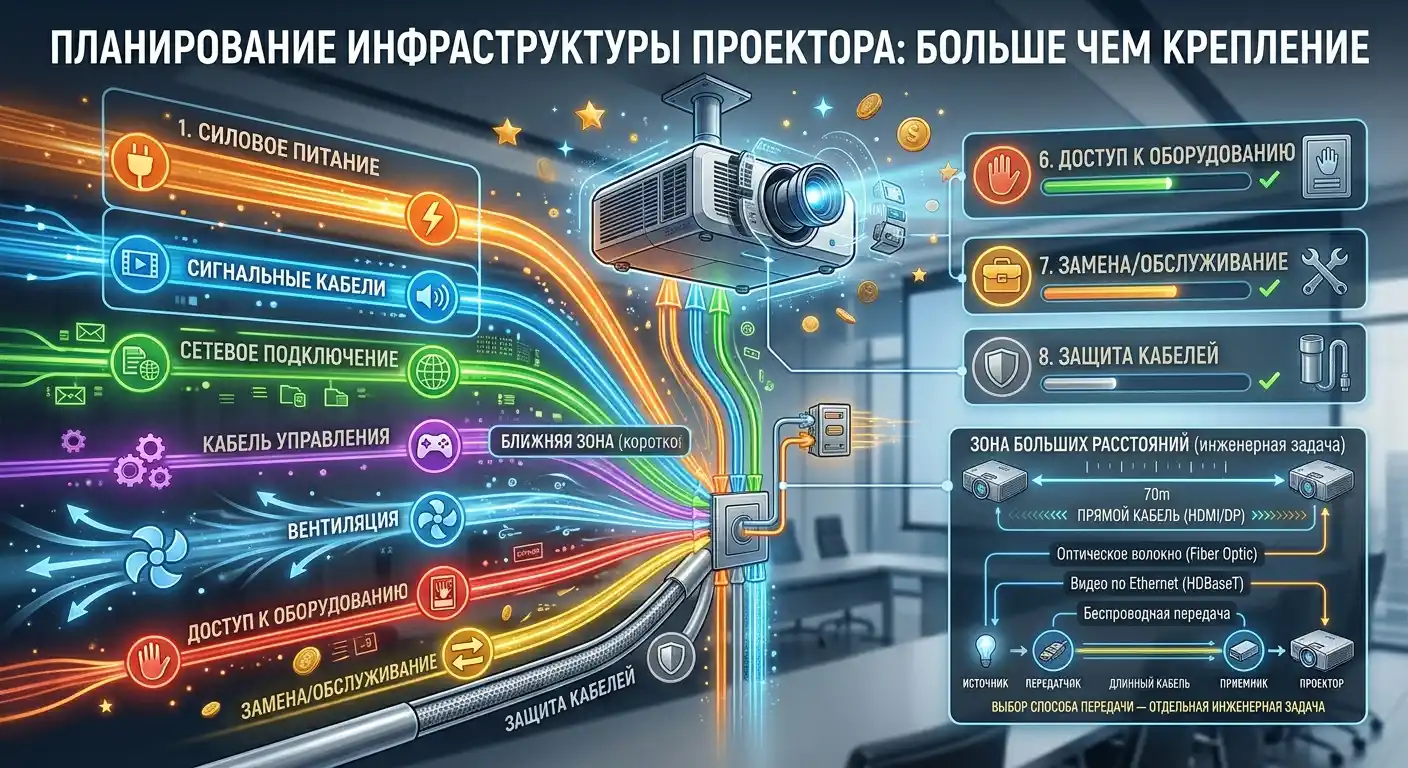 что нужно предусмотреть при монтаже