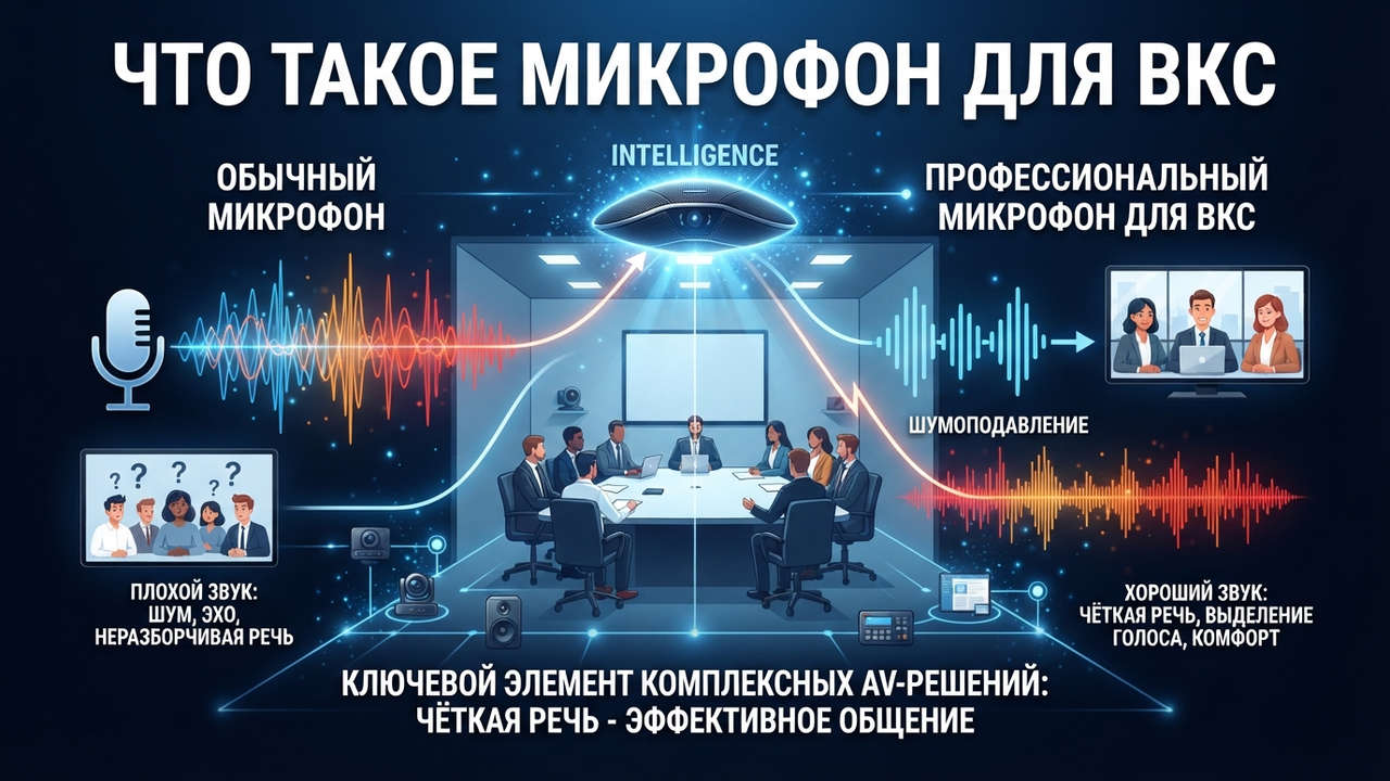 что такое микрофон для вкс