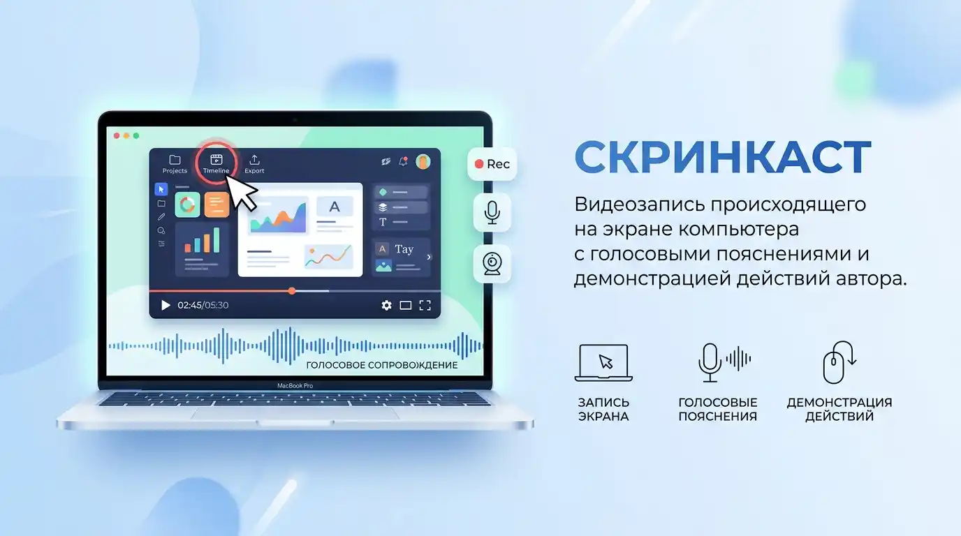 Что такое скринкаст простыми словами