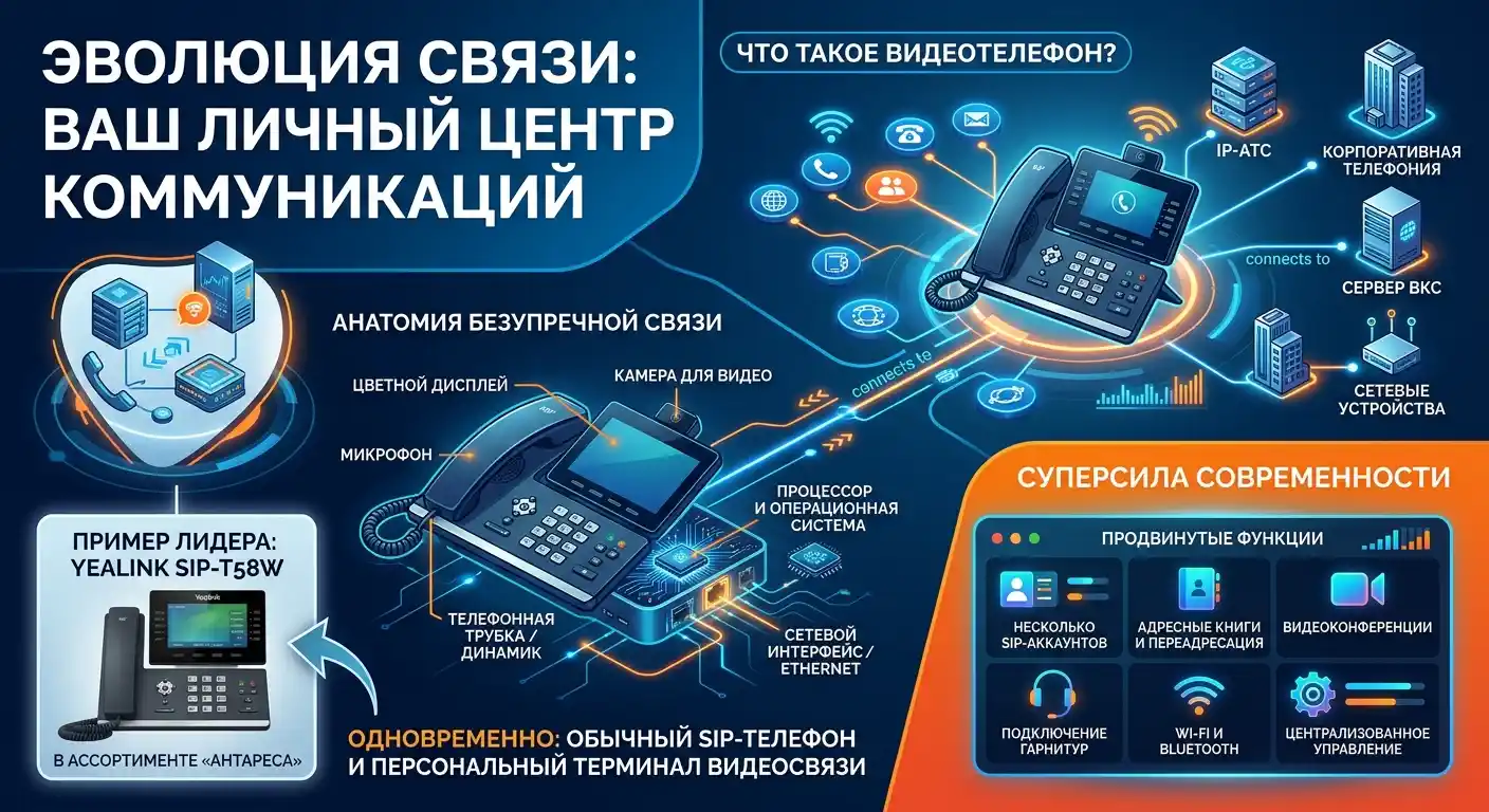 что такое видеотелефон
