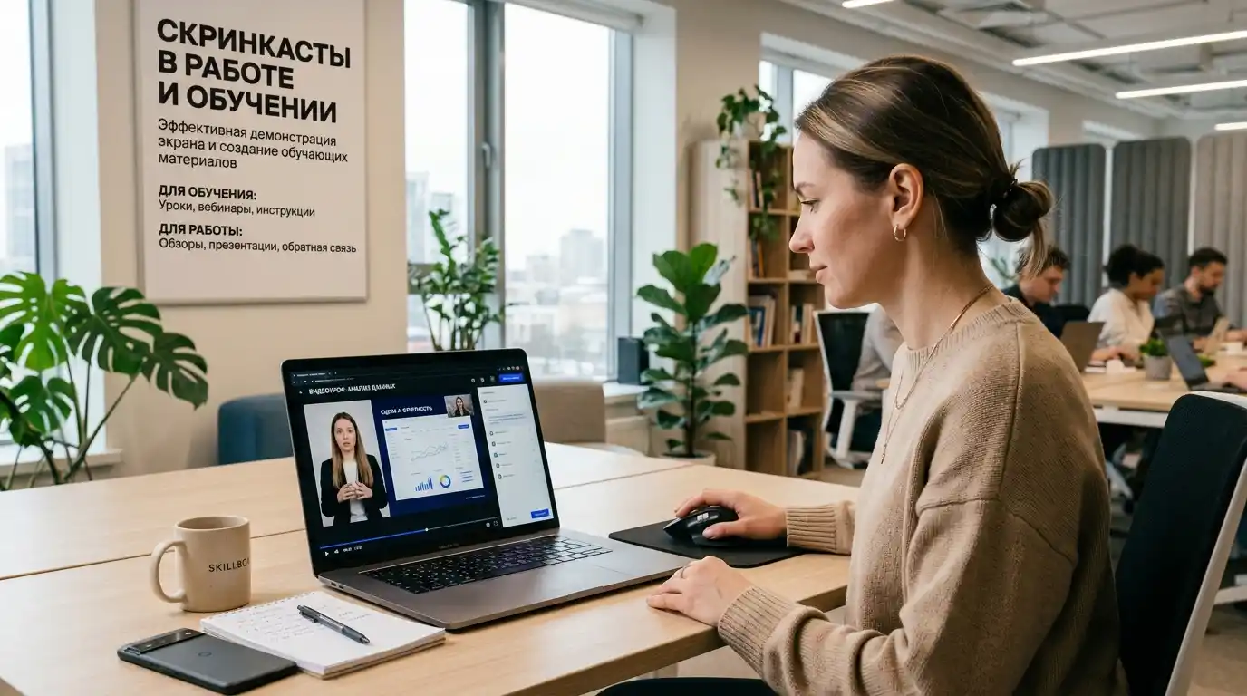 Где применяются скринкасты