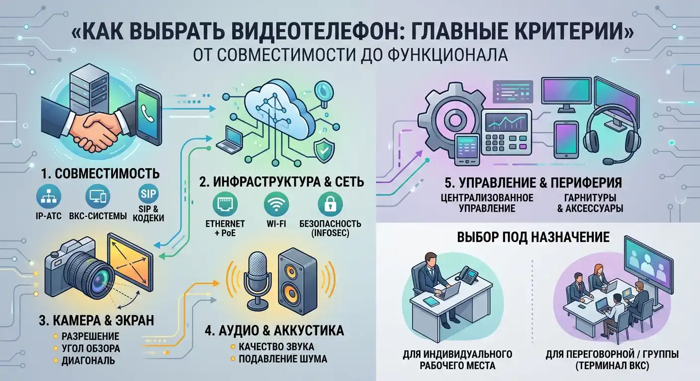 как выбрать видеотелефон
