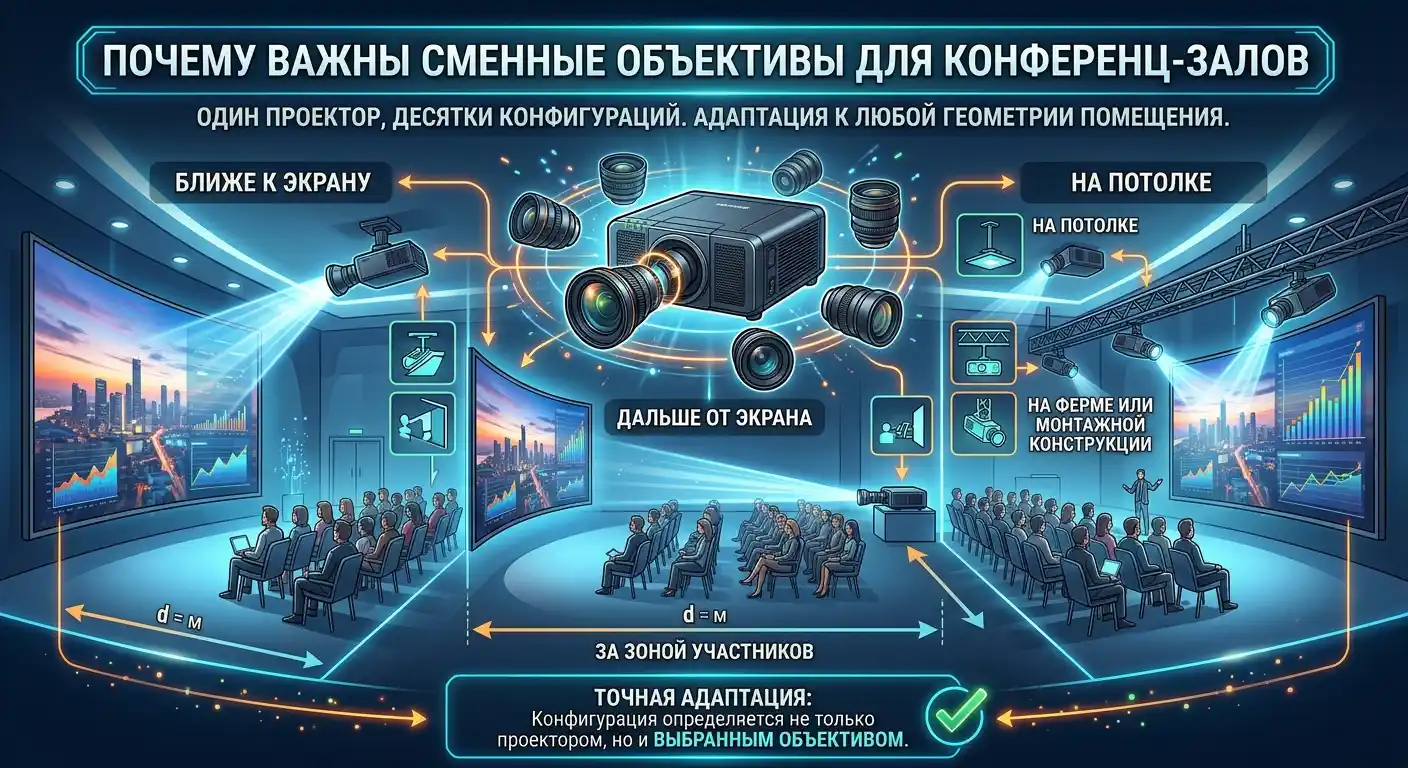 почему важен сменный объектив