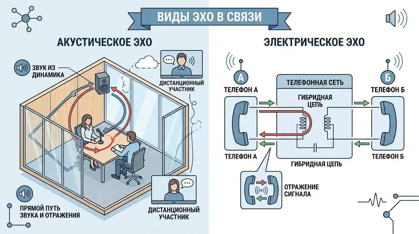 Почему возникает эхо